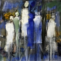 Friedhelm-Wolfrat_Frau-im-blauen-Kleid